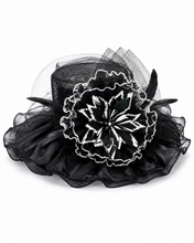 Load image into Gallery viewer, Organza Fascinator Hat - 2 in 1