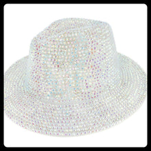 Load image into Gallery viewer, Bling Wide Brim Fedora Hat