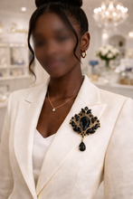 Load image into Gallery viewer, Bee Luxe Drop Brooch
