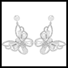 Load image into Gallery viewer, Butterfly Bling Earrings
