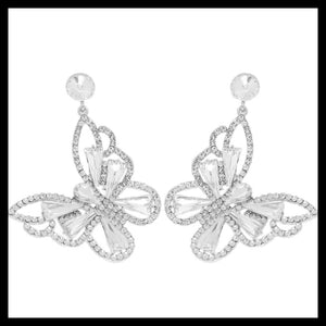 Butterfly Bling Earrings