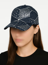 Load image into Gallery viewer, Denim Sequins Baseball Cap
