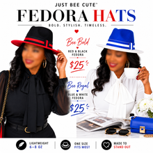 Load image into Gallery viewer, Bee Bold Fedora Hat
