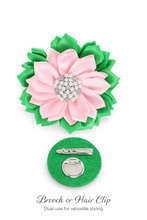 Load image into Gallery viewer, Bee Royal Bloom Brooch
