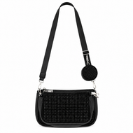 Studded Double Bag With Coin Purse