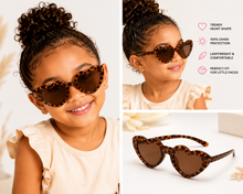 Load image into Gallery viewer, Mini Glam Hearts Sunglasses
