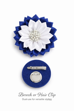 Load image into Gallery viewer, Bee Royal Bloom Brooch
