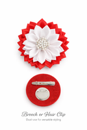 Bee Royal Bloom Brooch
