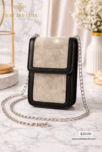 Load image into Gallery viewer, Bee Glam Rhinestone Crossbody Bag
