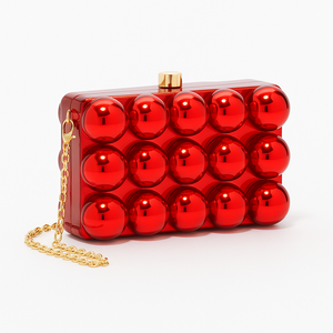 Glam Bubble Clutch