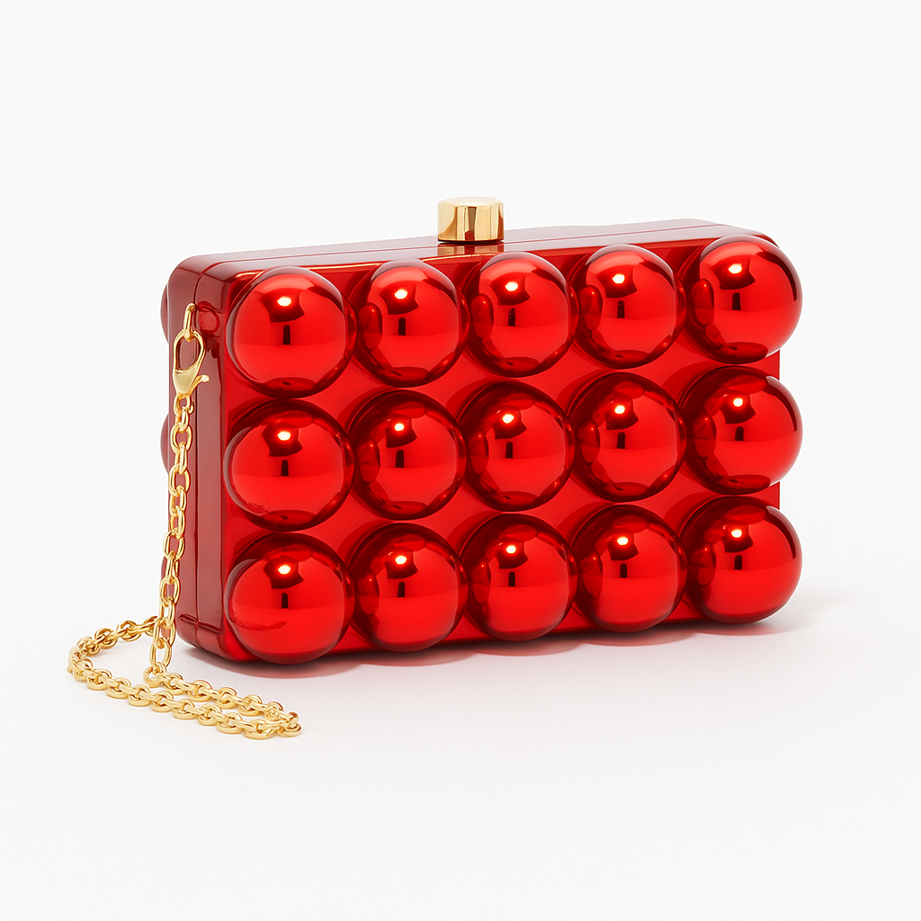 Glam Bubble Clutch