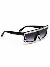 Load image into Gallery viewer, Bee Dazzled Shield Sunglasses

