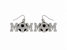 Load image into Gallery viewer, Soccer Mom Bling Earrings
