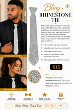 Load image into Gallery viewer, Bee Bling Tie
