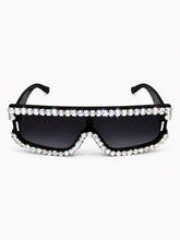 Load image into Gallery viewer, Bee Dazzled Shield Sunglasses
