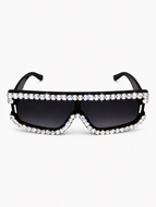 Bee Dazzled Shield Sunglasses