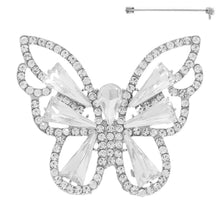 Load image into Gallery viewer, Butterfly Bling Brooch
