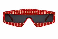 Ruby Bling Shield Sunnies