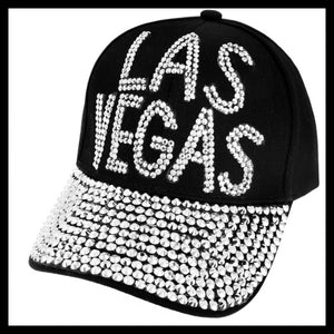 Las Vegas Destressed Denim Hat