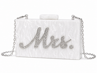Mrs. Elegant Marble Clutch