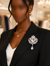Load image into Gallery viewer, Bee Luxe Drop Brooch
