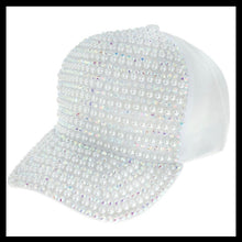 Load image into Gallery viewer, Half Studded Pearl Hat
