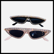 Sleek Bling Cat Eye Shades