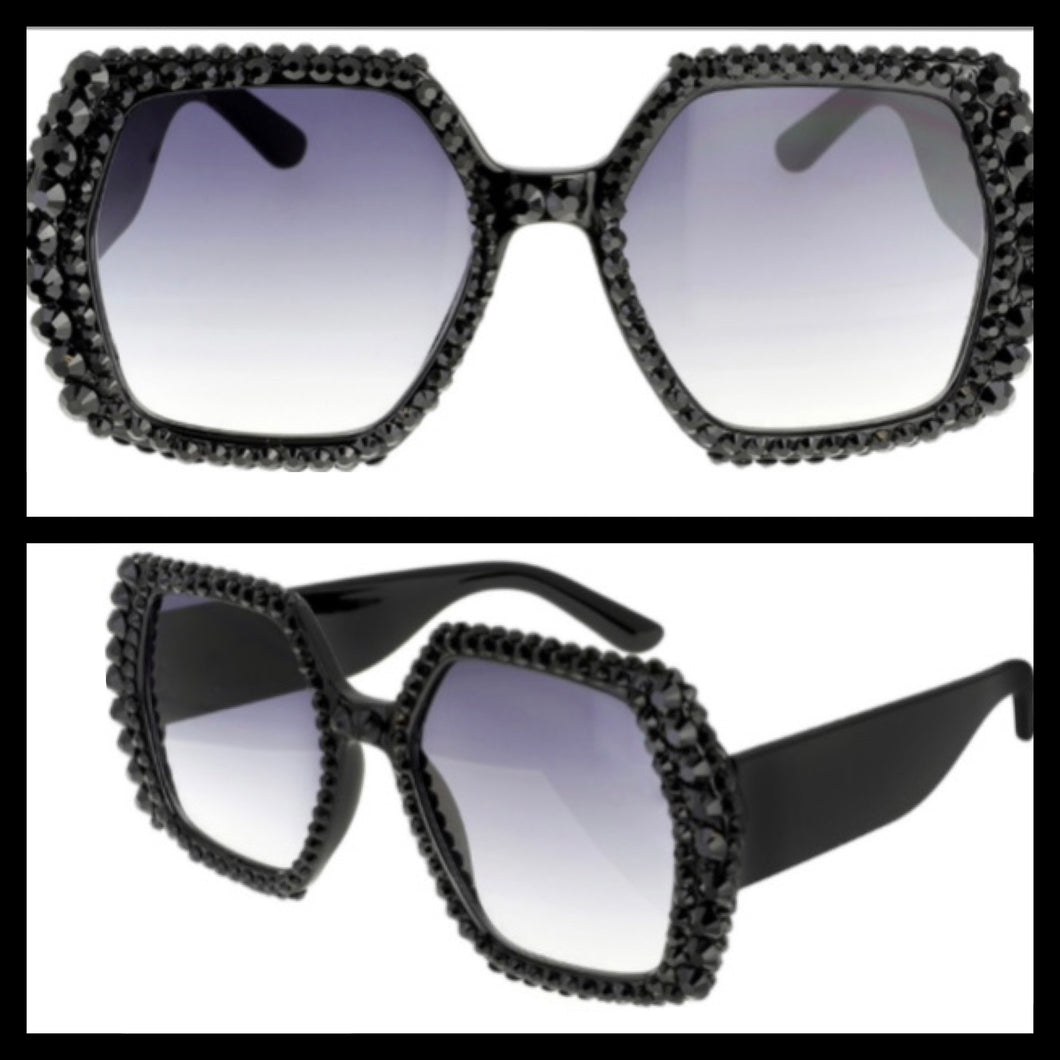 Hexagon Bling Shades